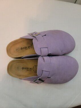 💜 Natural Walk by Sonoma Lavender Comfort Clogs Size 7.5 💜